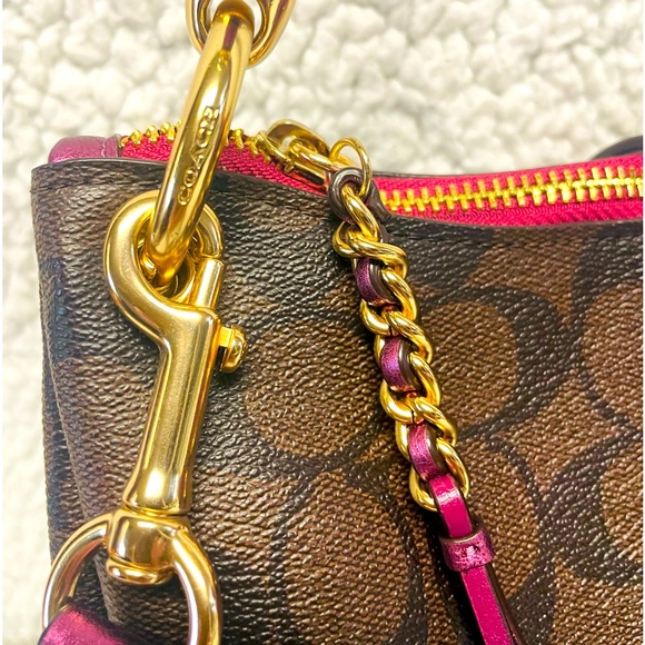 COACH Mia Shoulder Bag In Signature Canvas F87703 - Picture 8 of 13